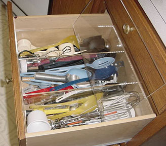 D511 Drawer Organizers, custom made to fit your drawers, just e-mail us with your inside dimensions and we will give you a quote.